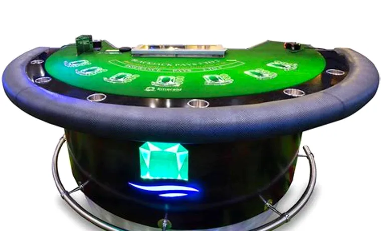 Live dealer blackjack table streaming in HD